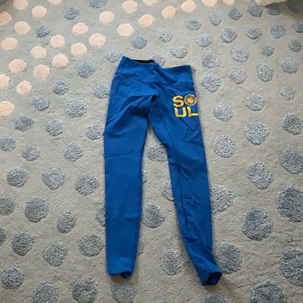 lulu lemon x soulcycle leggings